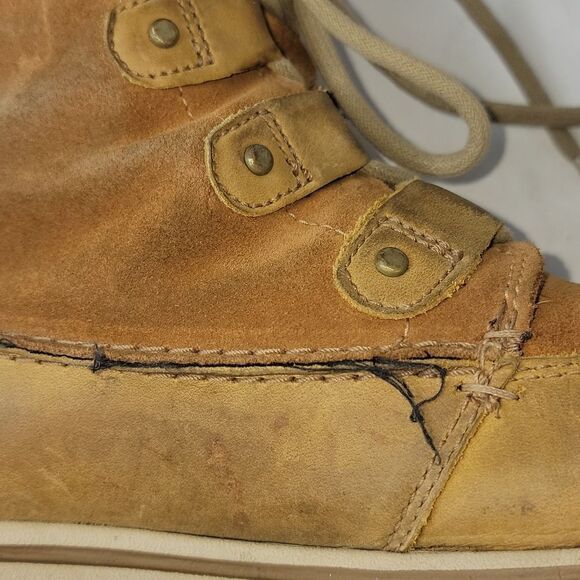 Sorel Joan Explorer Suede Leather Women's Ankle Booties - Picture 5 of 16